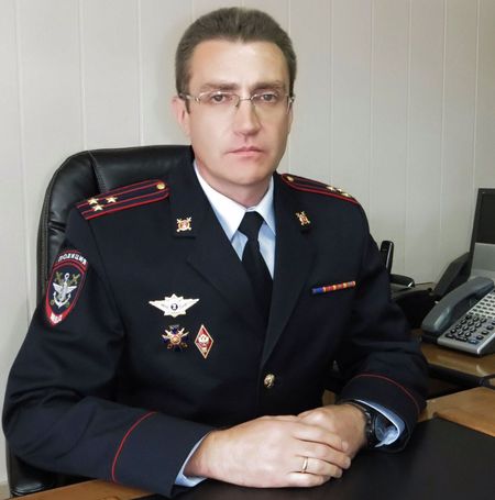 Рководитель Абаканского ЛО МВД, полковник полиции Олег Сергеевич Сорокин